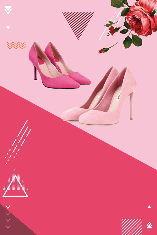 鞋子海报背景素材