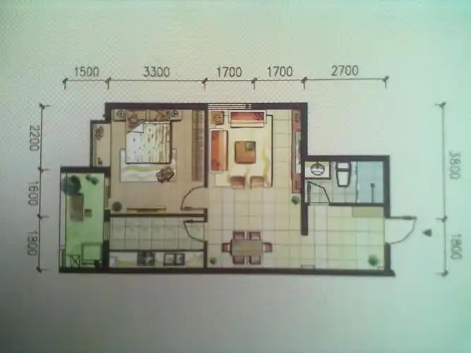 囊中羞涩所以只能买个超小户型父母都是近郊的几乎不会来住想隔个小