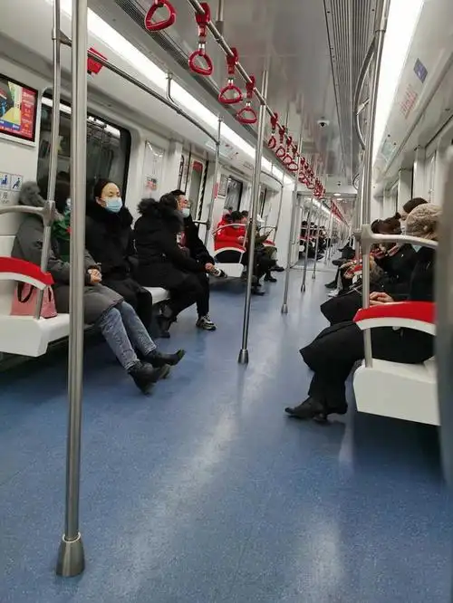 今天第一次在太原坐地铁