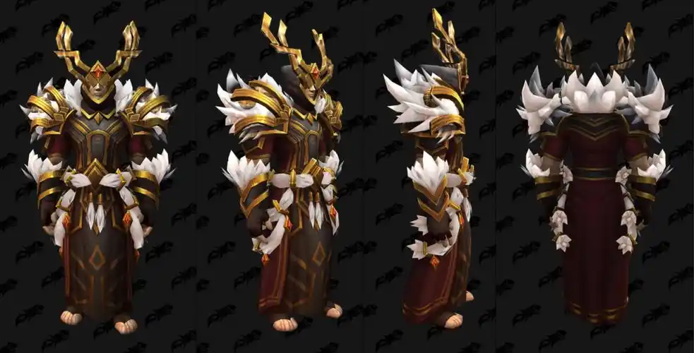 德鲁伊所有套装外观(暗黑2德鲁伊绿色专属套装图)