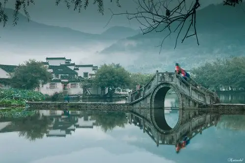 花都港龙医院摄影分享:江南景色小桥流水人家