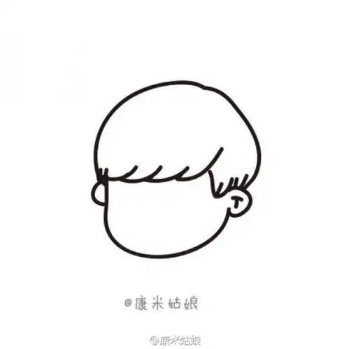 q版张艺兴最基本简笔画
