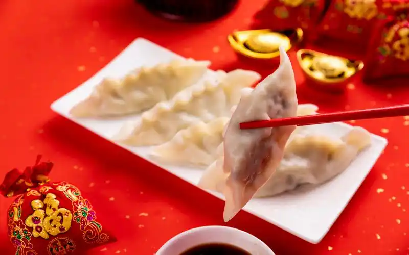 水饺美食高清电脑桌面壁纸图片