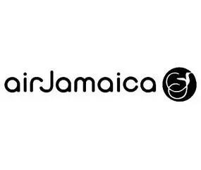 air jamaica图案英文字母logo设计