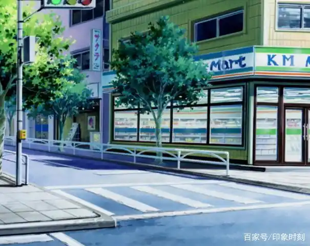 美图:一组动漫街道素材图片分享