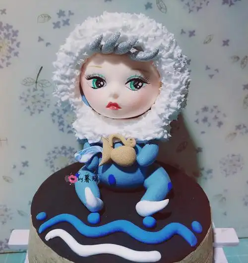 2016#超轻粘土#毛领星座娃娃 水瓶座 73by暮… - 堆糖,美图壁纸兴趣