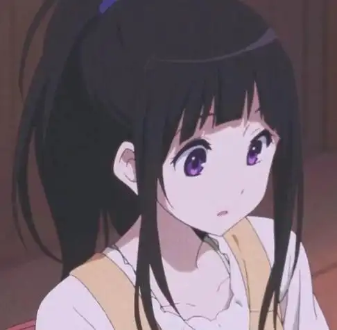 冰菓千反田爱瑠高清头像