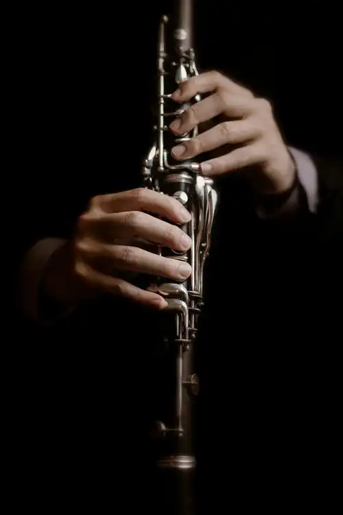 个人写真黑管演奏者