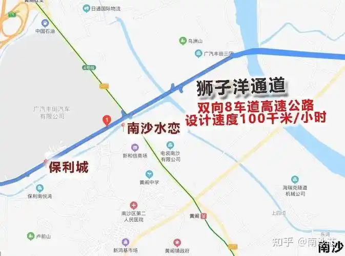 狮子洋通道今年开建2027年建成通车广州南沙再迎超级工程