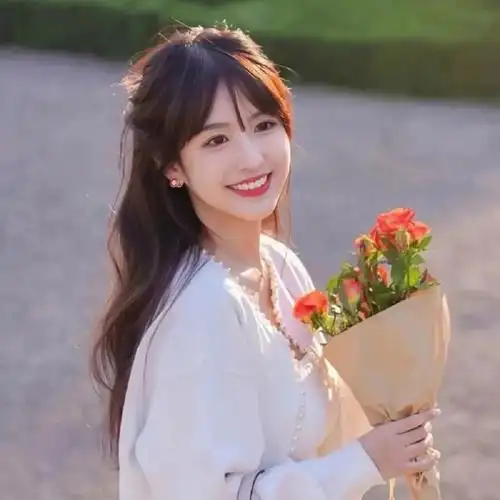 森系绿色系高清女生头像