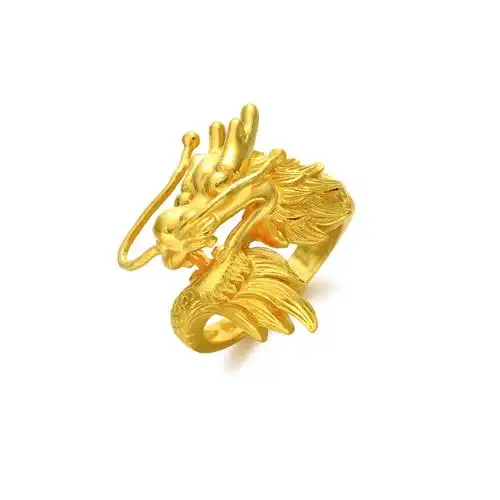 9黄金龙戒指 | 周生生(chow sang sang jewellery)官方网上珠宝店