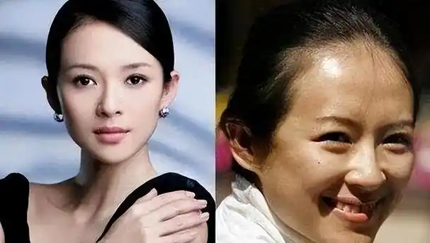 明星"化妆和素颜"有什么区别?看了对比图,才知道化妆的重要性