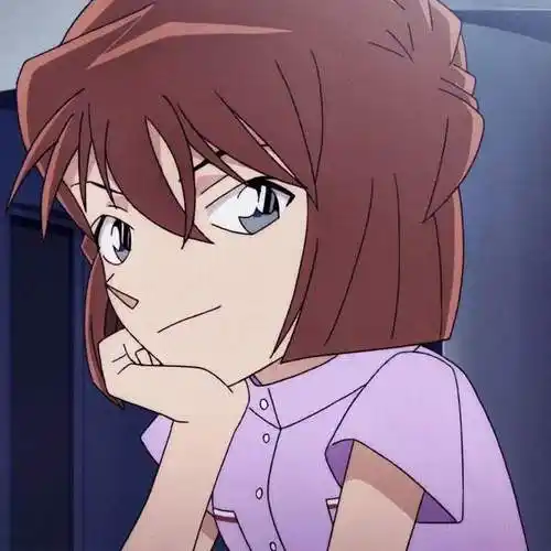 名侦探柯南:100张灰原哀头像合集,速存_内存_小哀_时候