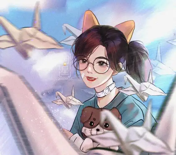 千纸鹤女孩