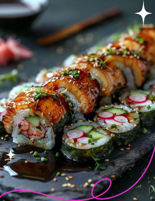 🍣美味日式鳗鱼寿司卷制作指南🍣