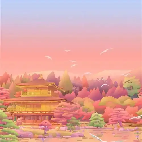 手绘动漫大自然风景头像图片 唯美风景动漫壁纸头像图片_风景头像_美