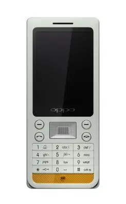 p>oppo在2011年7月上市的直板键盘手机, 320x240像素,屏幕2.