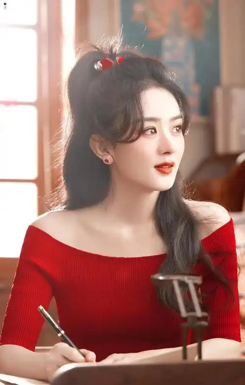 赵丽颖笑起来真甜大美女就是不一样