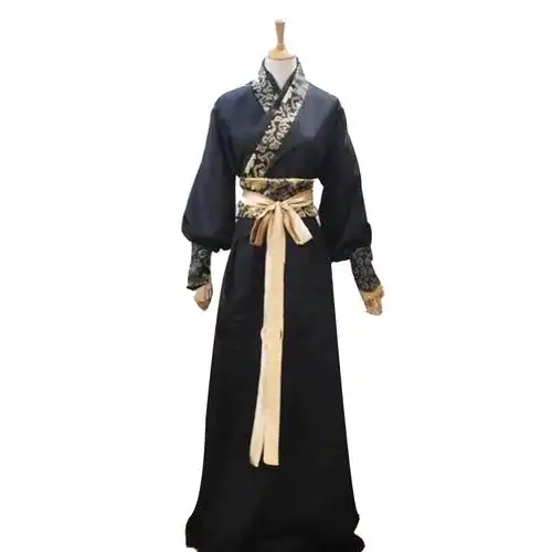 古代服装男汉服男书生公子帅气飘逸男夏季毕业班长衫汉服男演出服