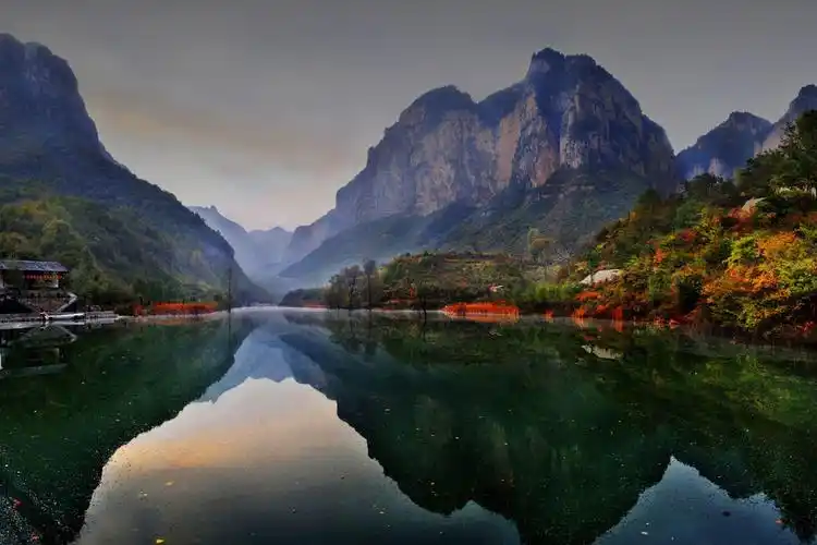 自驾中国最美大峡谷, 山西壶关太行山大峡谷,一幅雄奇的山水画