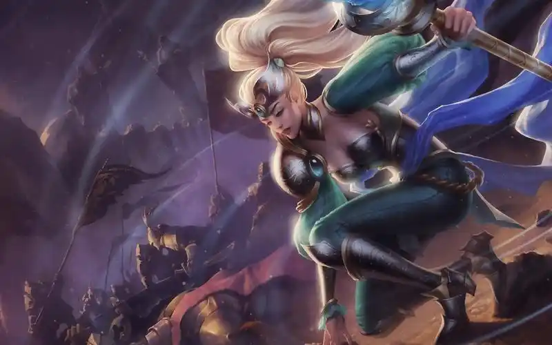 lol游戏美女风暴之怒迦娜精美壁纸.