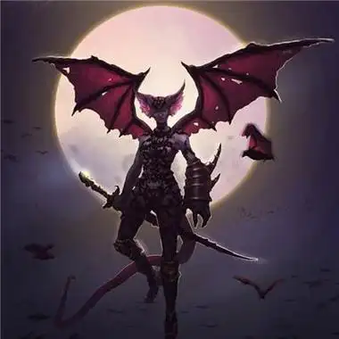 恶魔动漫头像女高清好看的动漫女生图片冷酷恶魔头像