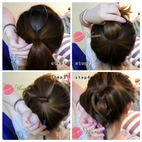 秘100种简单绑发不会扎头发女孩必看