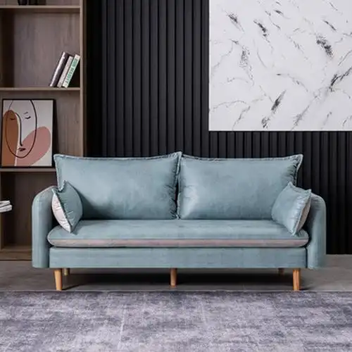 沙发北欧双人沙发小户型网红款两小型卧室迷你简易布艺简约现代二人位