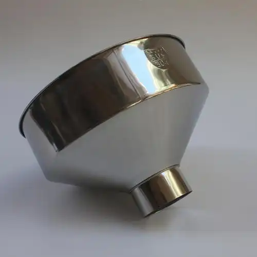 漏斗多唯特大号不锈钢加油大口无磁工业工业化化工漏斗