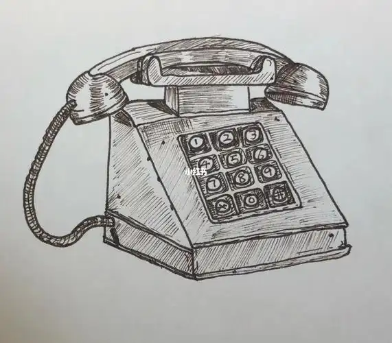 手绘复古小物件