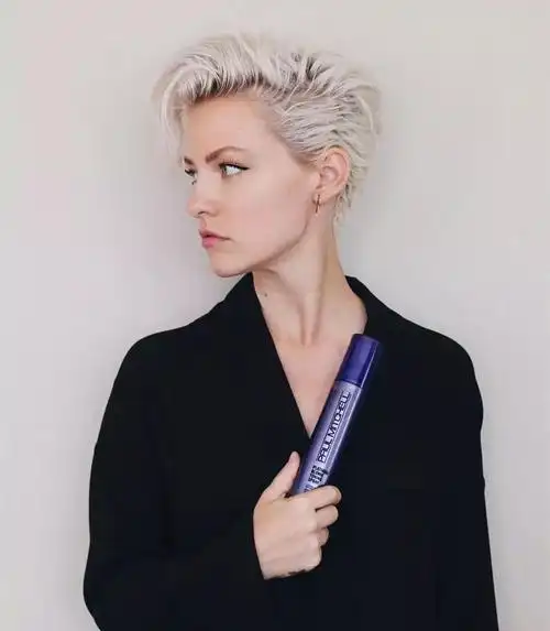 适合女生剪的帅气短发假小子中性发型酷帅难挡