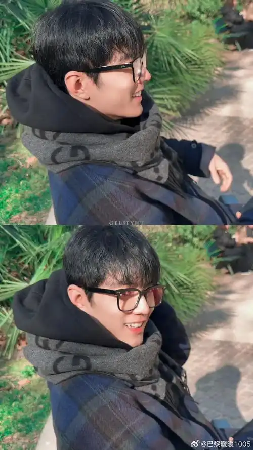 肖战如愿与晚霞太适配了##肖战工作室掉落惊喜##肖战捂脸自拍##肖战