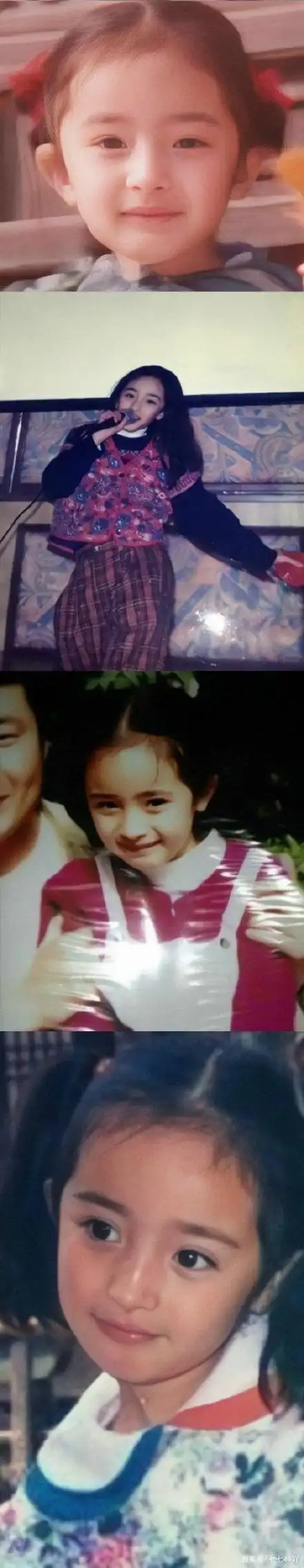 杨幂爸爸吐槽杨幂没有小时候好看,爸爸眼里的小情人比杨幂好看