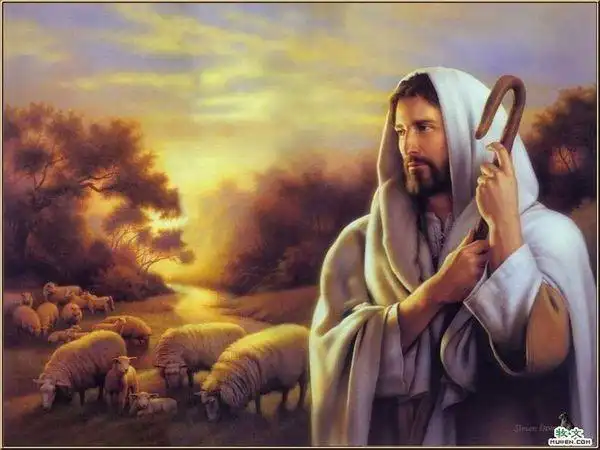 有没有基督教堂的耶稣和圣母玛利亚的大图像啊?