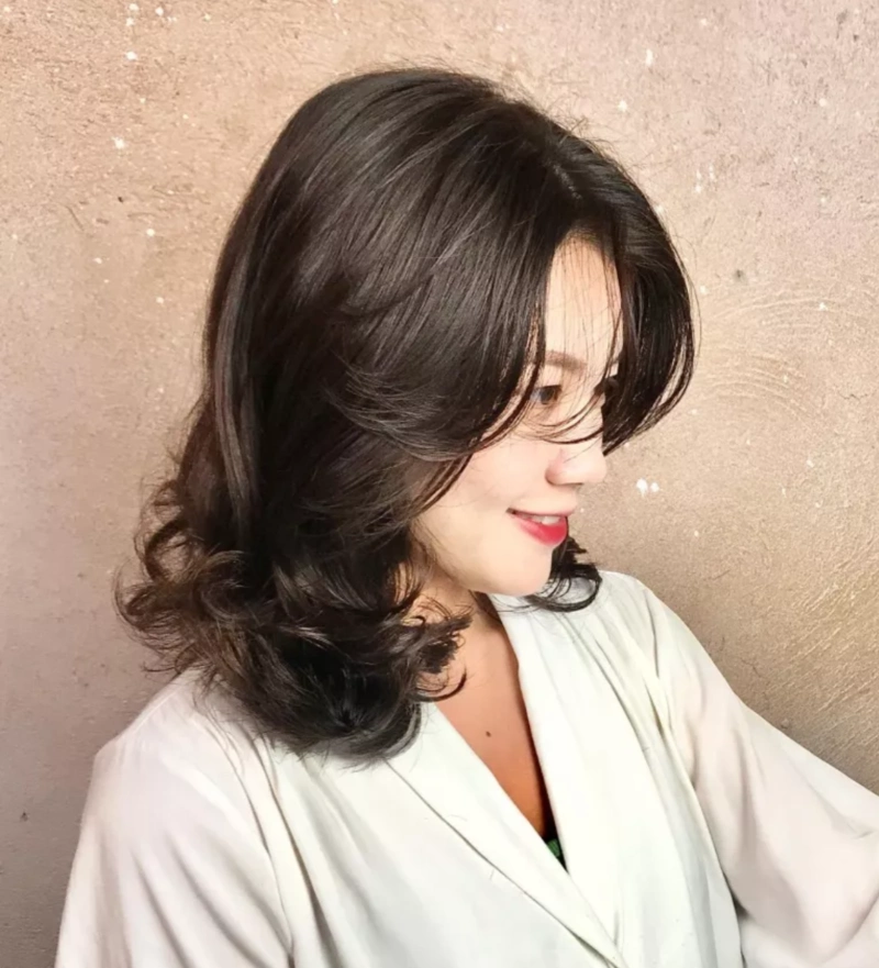 锁骨发发型19款一看就很喜欢瘦脸时尚不夸张