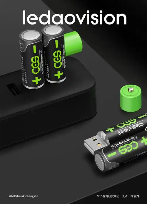 电器x高科技可充电电池产品拍摄i907摄影