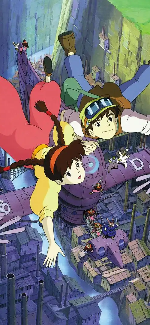 壁纸时间 丨宫崎骏动漫插画