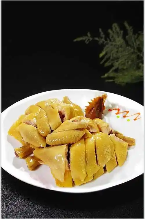 广式白切鸡美食图片