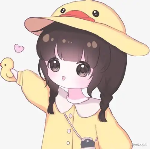 标签:黄鸭手拿小黄鸭的卡通女孩小黄鸭黄衣女孩可爱小女孩卡通女孩咸