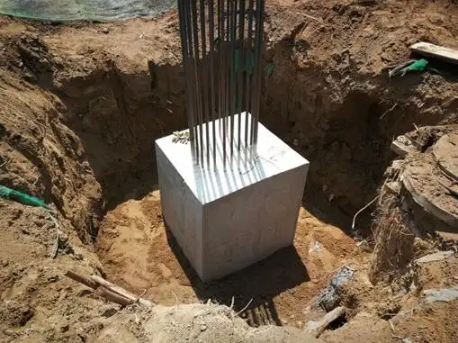 二,目前形象进度:   1,东侧主桥及楼梯基础垫层施工完成,p4承台胜工