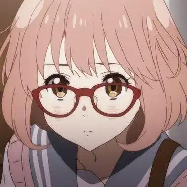 圆脸眼镜女生动漫头像可爱高清好看的戴眼镜女孩头像动漫可爱呆萌