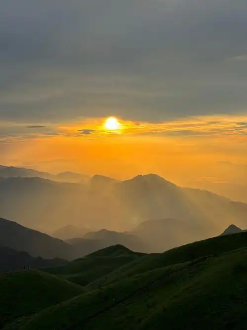 今日武功山日出92,来#祝高考学子金榜题名#见者好运[锦鲤附体]萍乡