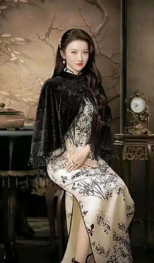 谁能躲过景甜教科书级别的旗袍秀,太爱了!