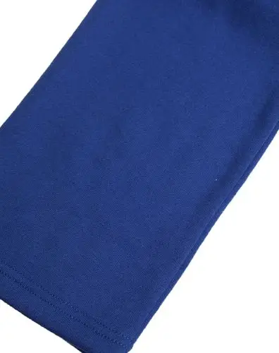 宝蓝色纯色活力简洁休闲运动长裤