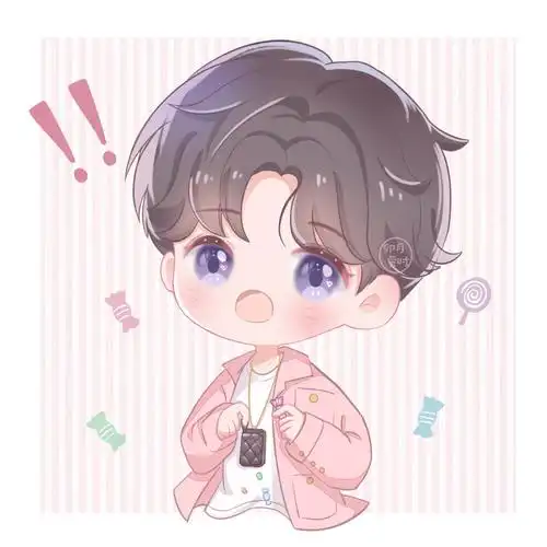 73王一博q版手绘73