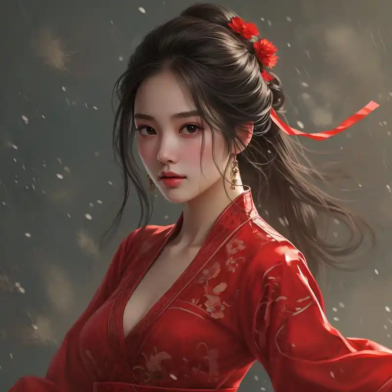 红色系头像,鸿运当头99 女生们,快来挑选一款属于你的红色系头像吧!