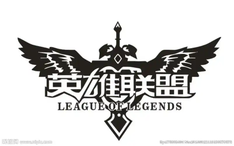 英雄联盟标志设计图__公共标识标志_标志图标_设计图库_昵图网nipic.