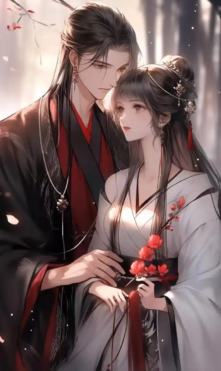 古风情侣图:愿得一心人,白头不相离