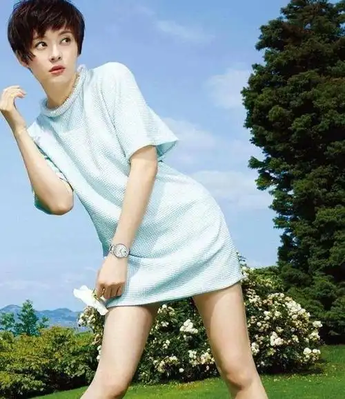 孙俪泳池唯一一张照片!