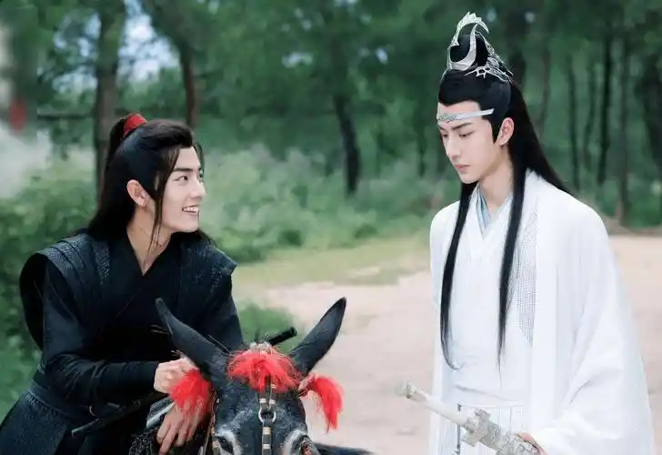 播出两年播放累计近百亿,肖战王一博咖位翻几倍_观众_原著_剧情